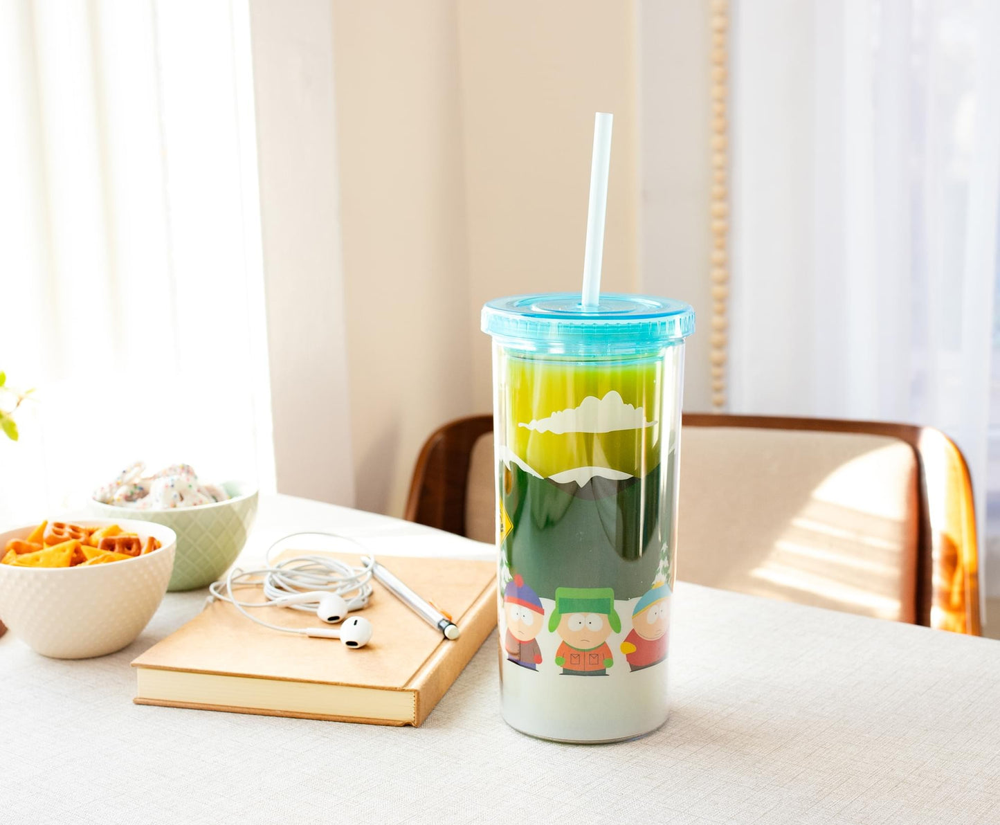 South Park Bus Stop Carnival Cup With Lid and Straw | Holds 20 Ounces-9