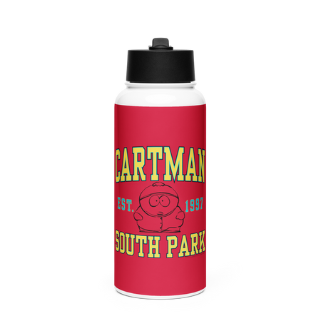 South Park Cartman Stainless Steel Water Bottle with a Straw Lid