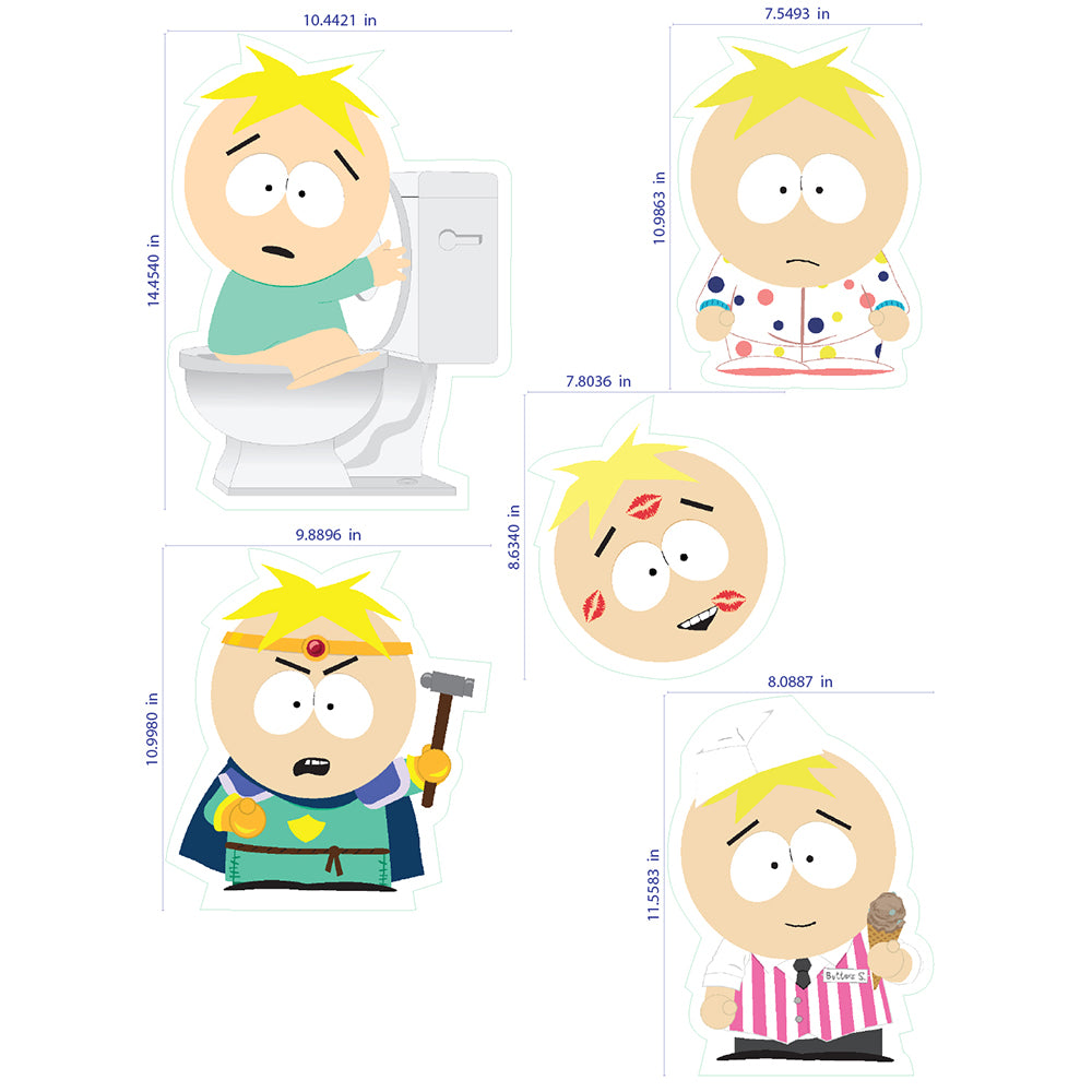 South Park Butters Wall Decals