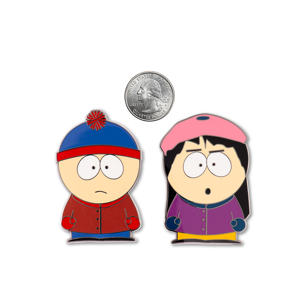 South Park Stan and Wendy 2 Pin Set