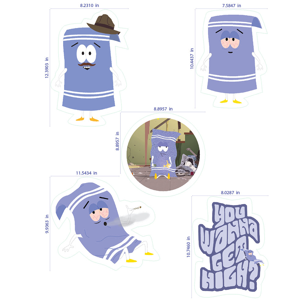 South Park Towelie High Wall Decals