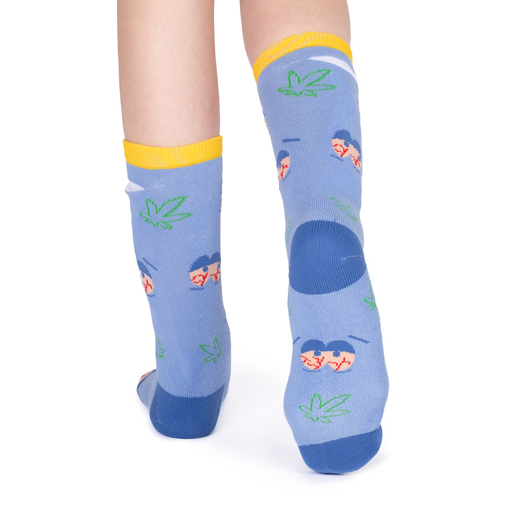 South Park Towelie Stoned Eyes Socks with Pocket