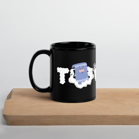 South Park Towelie Smoke Black Glossy Mug
