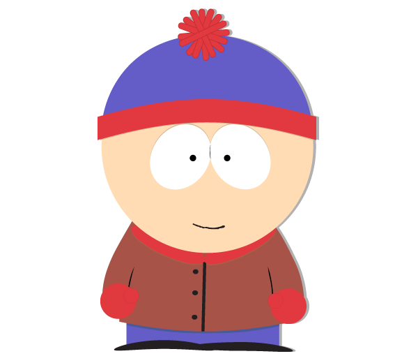 South Park Stan I Just Want My Life Back Die Cut Sticker