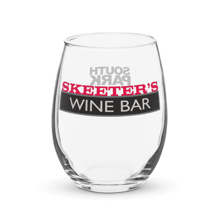 South Park Skeeter's Wine Bar Stemless Wine Glass