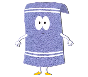 South Park Towelie You're a Towel Women's Cropped Fleece Hooded Sweatshirt
