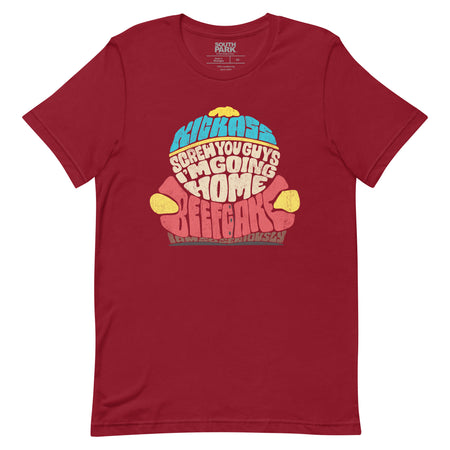 South Park Eric Cartman quote t-shirt displayed flat