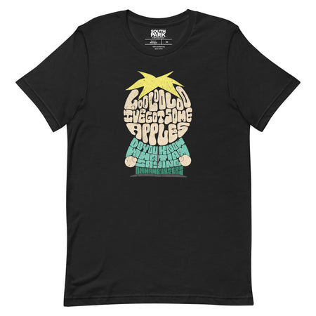 Front view of South Park Butters graphic t-shirt on a neutral background