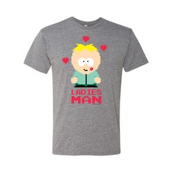 South Park 8-Bit Butters Ladies Man Short Sleeve T-Shirt