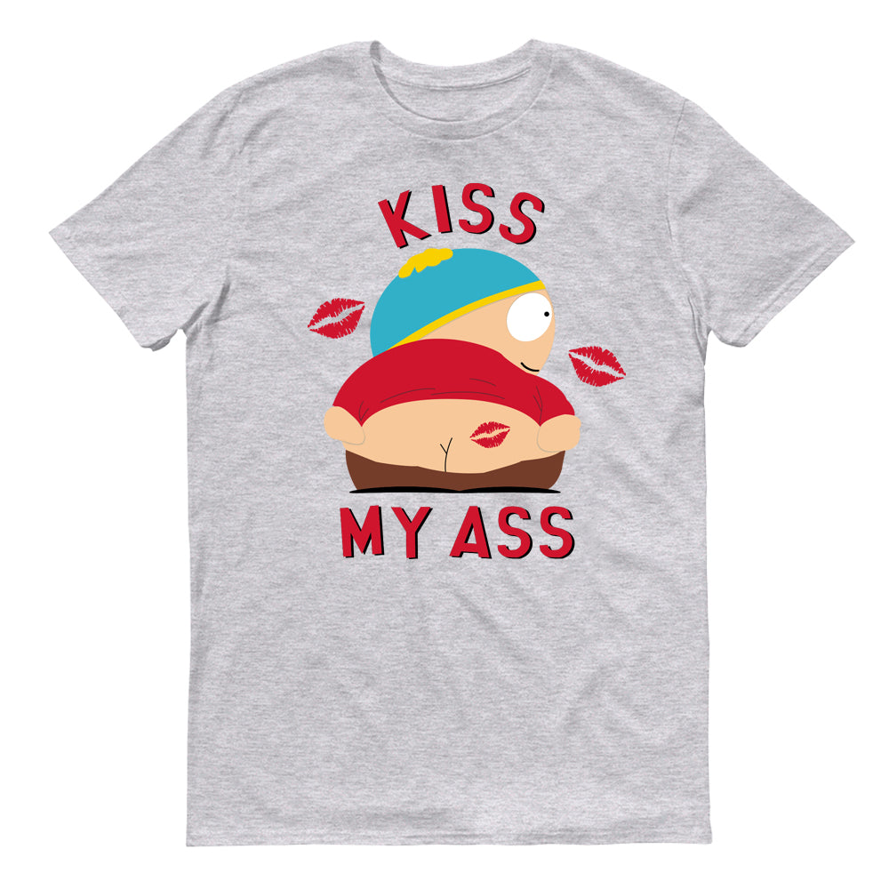South Park Cartman Kiss My Ass Adult Short Sleeve T-Shirt