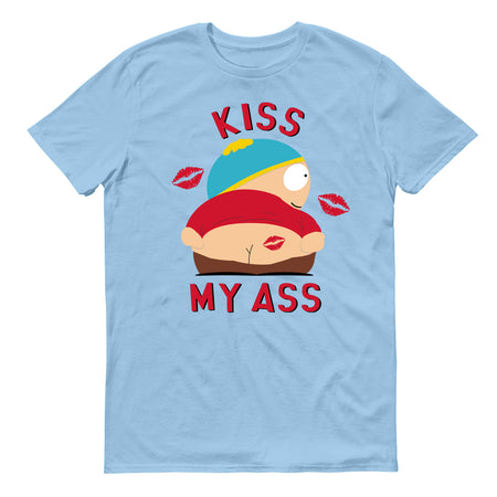 South Park Cartman Kiss My Ass Adult Short Sleeve T-Shirt
