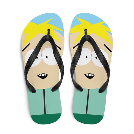 South Park Butters Big Face Flip Flops