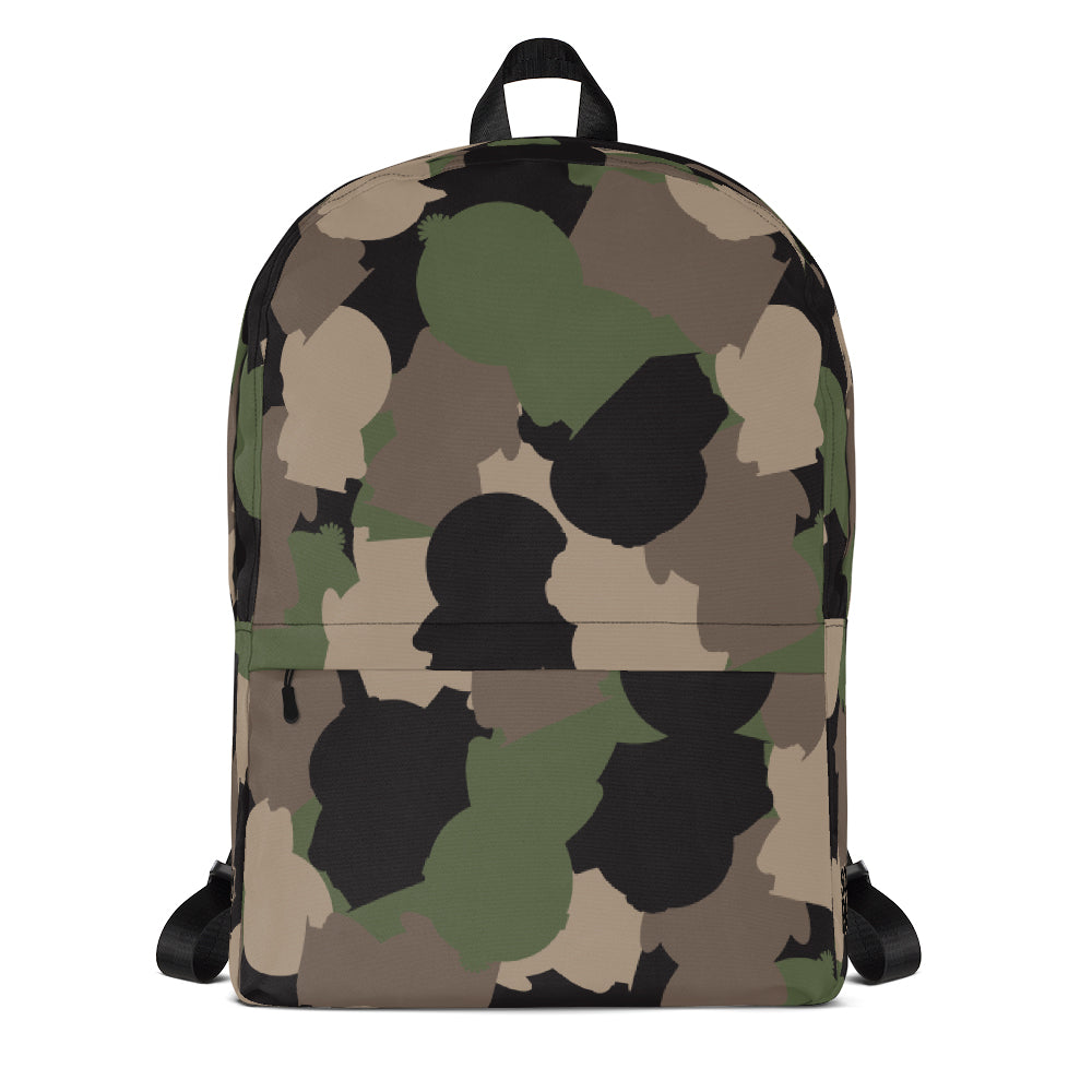Camo girls backpack store