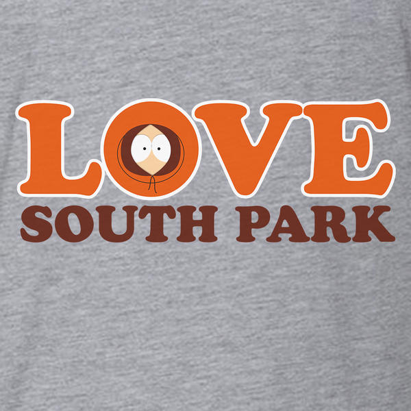 South Park Kenny Love South Park Adult Short Sleeve T-Shirt
