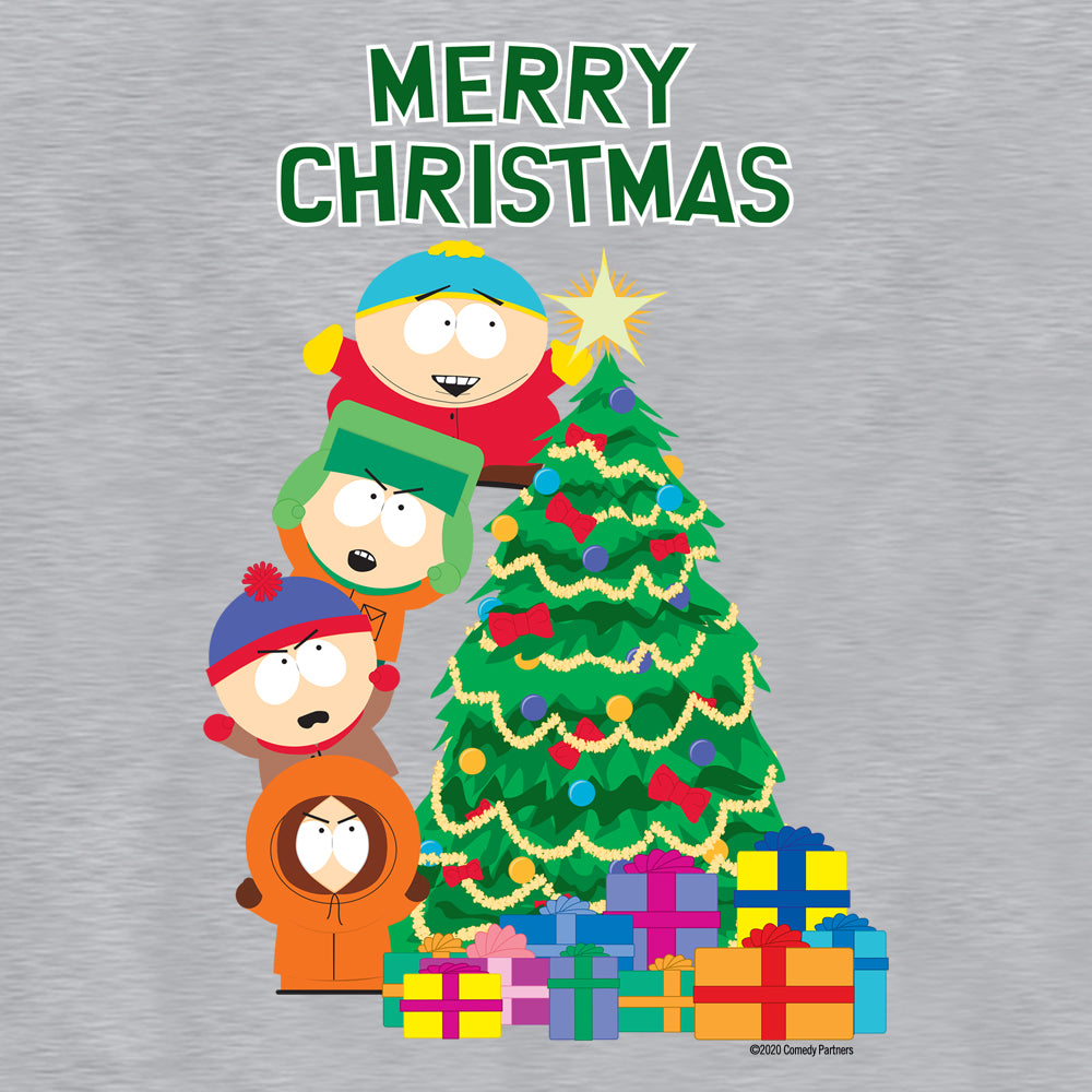 South Park Merry Christmas Holiday Fleece Crewneck Sweatshirt