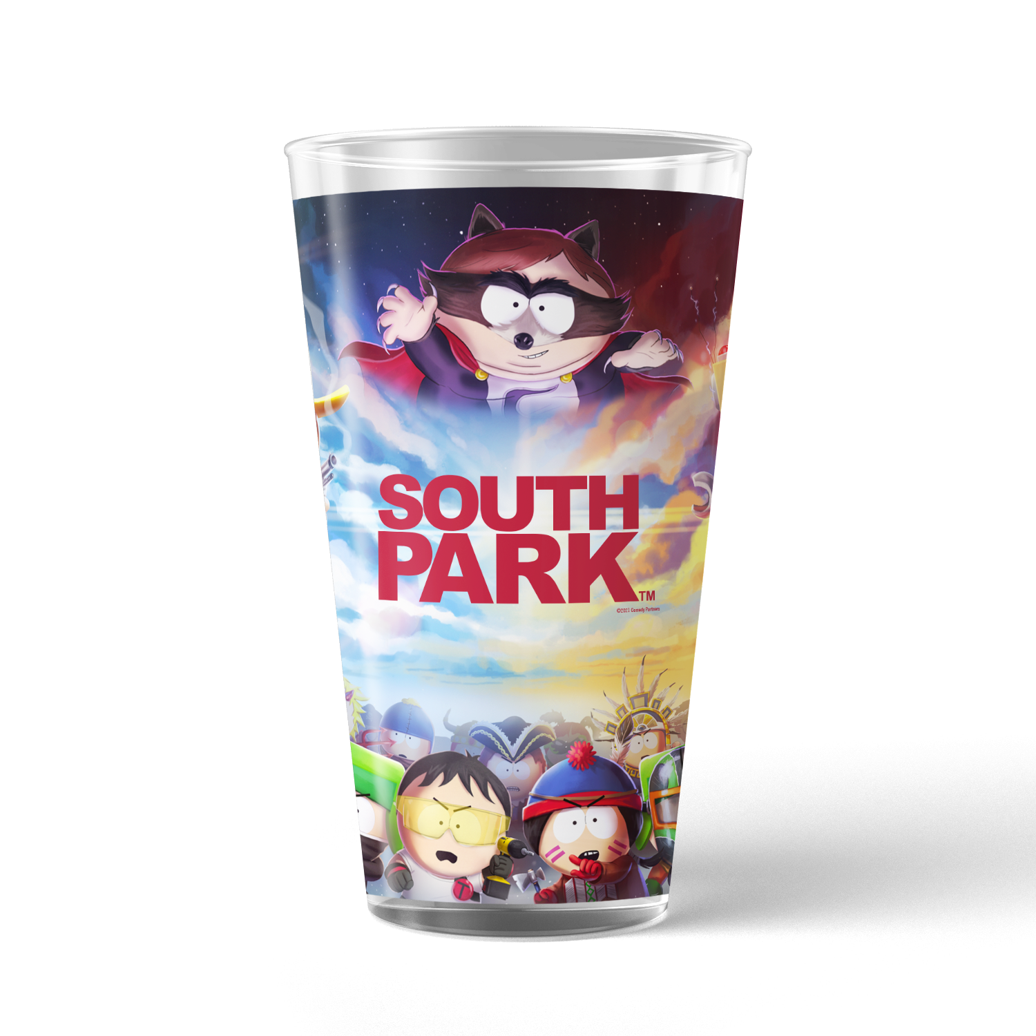 South Park Phone Destroyer 17 oz Pint Glass