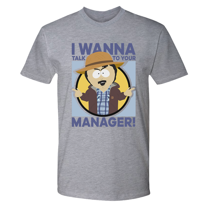 South Park Randy Talk to Your Manager Short Sleeve T-Shirt
