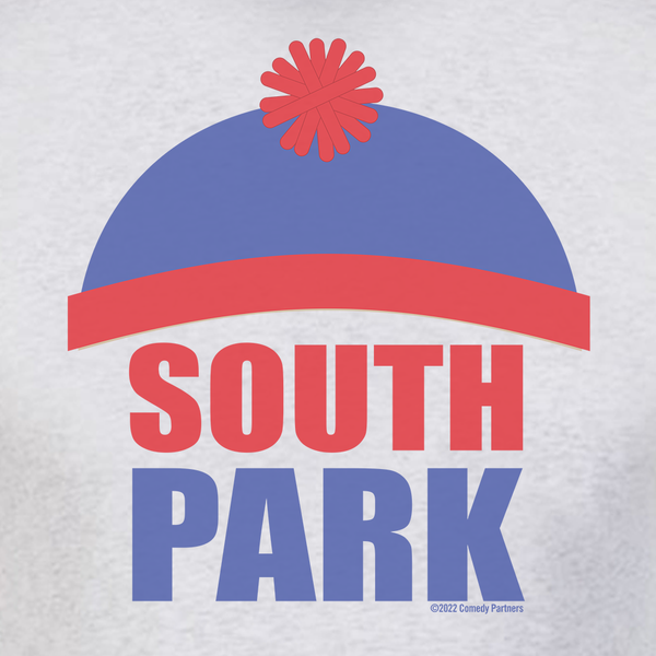 South Park Stan Hat Men's Tri-Blend T-Shirt