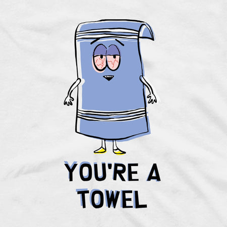 South Park Towelie "You're A Towel" Adult Short Sleeve T-Shirt