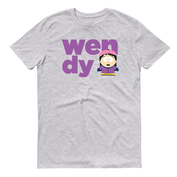 South Park Wendy Name Adult Short Sleeve T-Shirt – South Park Shop