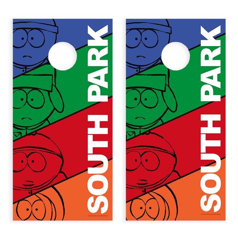 South Park Full Size Cornhole Set