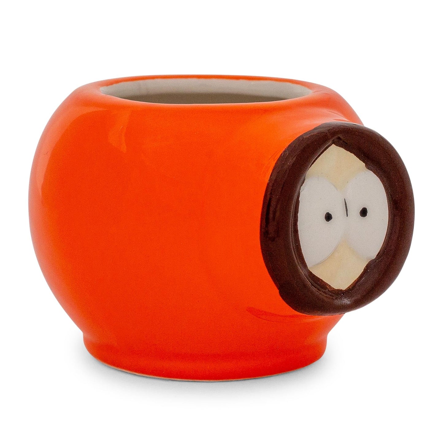 Kenny sculpted mini mug angled view displaying the 3-ounce ceramic design and character likeness
