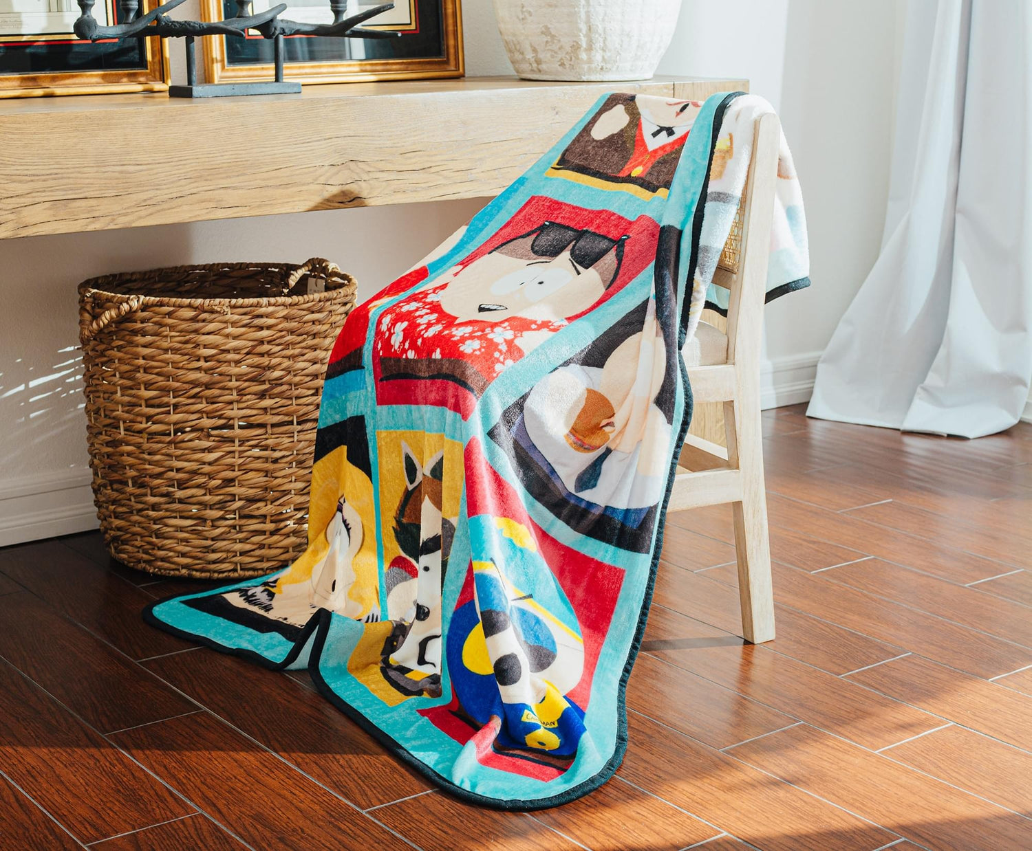 South Park Eric Cartman Raschel Throw Blanket | 45 x 60 Inches-9