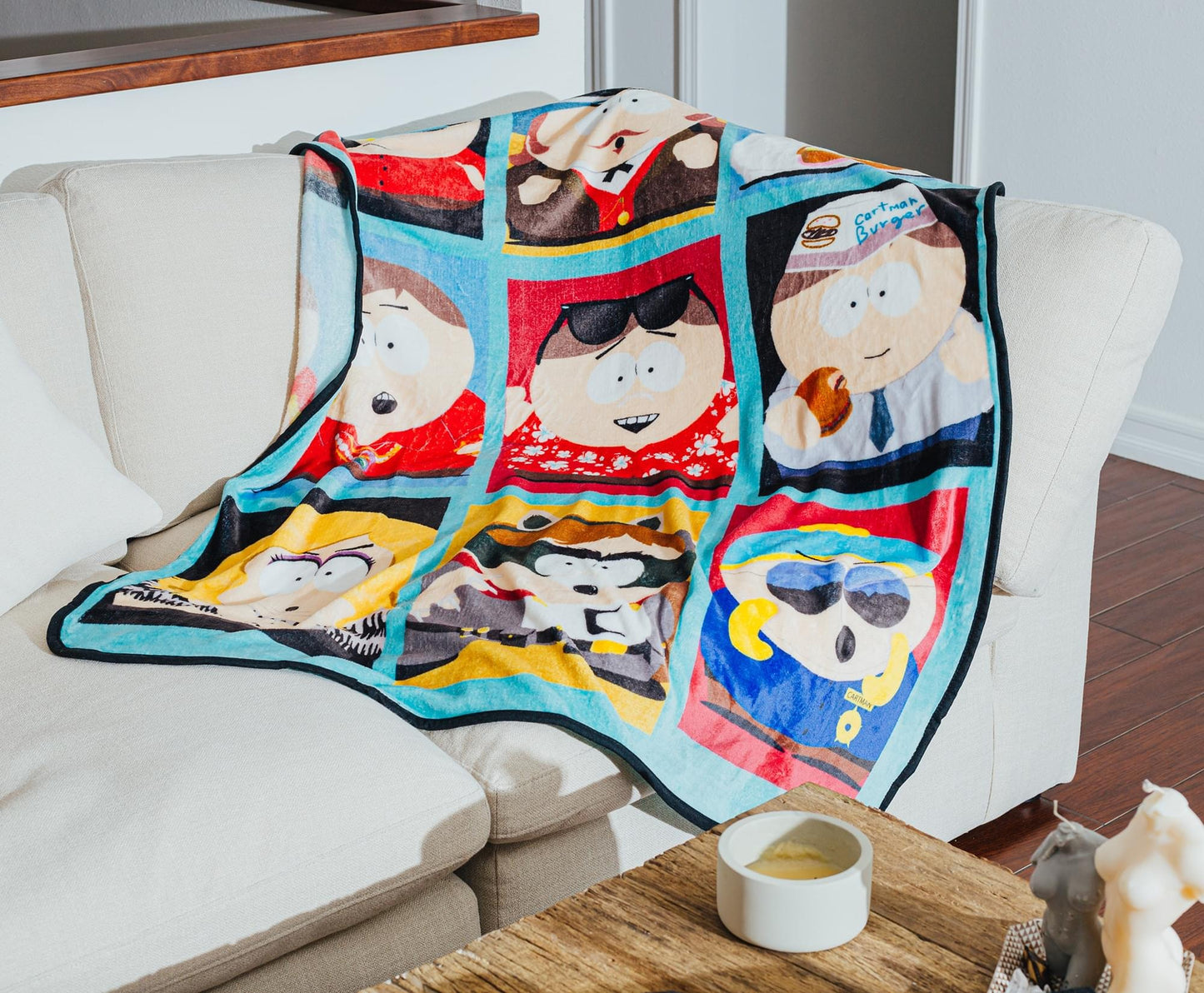 South Park Eric Cartman Raschel Throw Blanket | 45 x 60 Inches-7