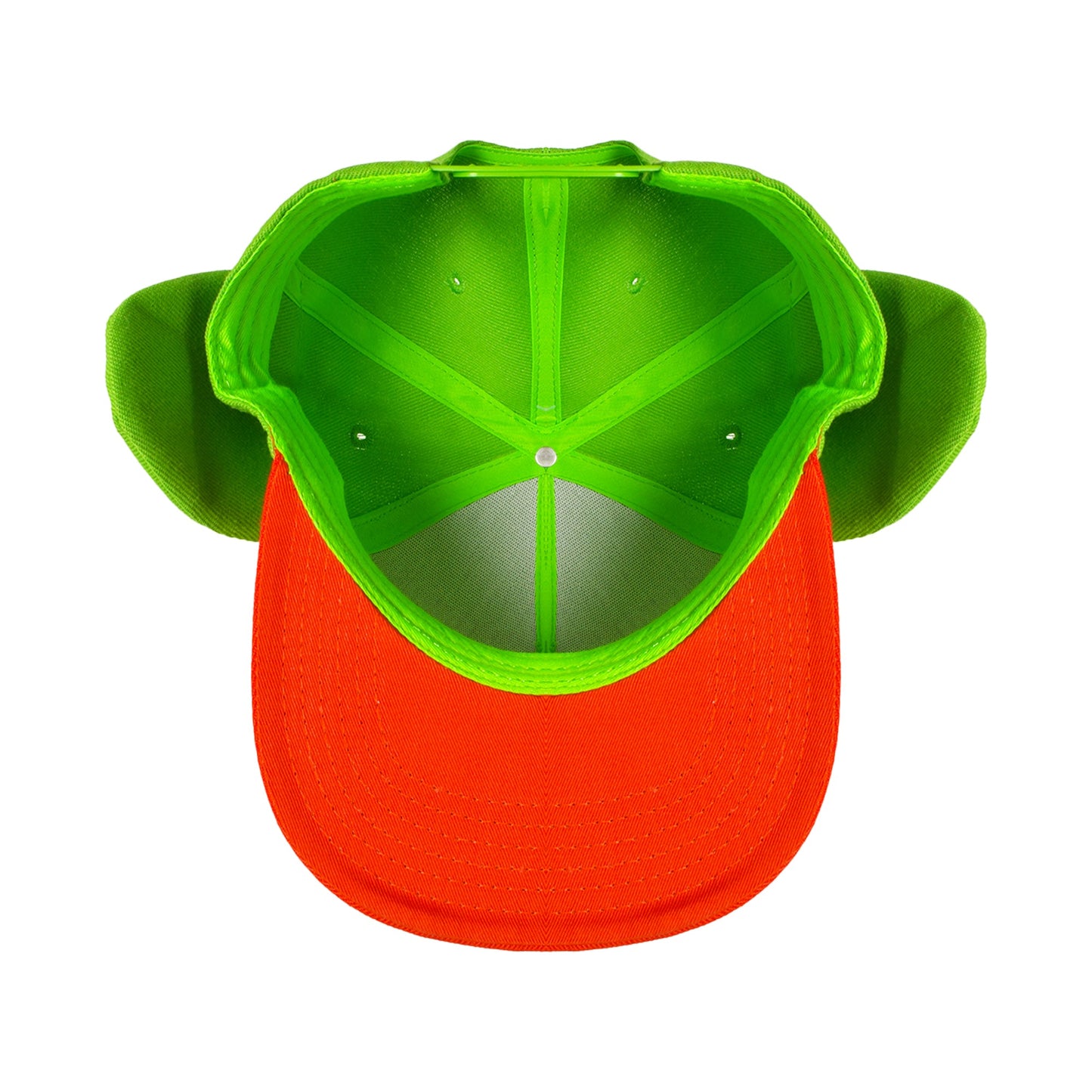 Flat brim detail of South Park Kyle character hat