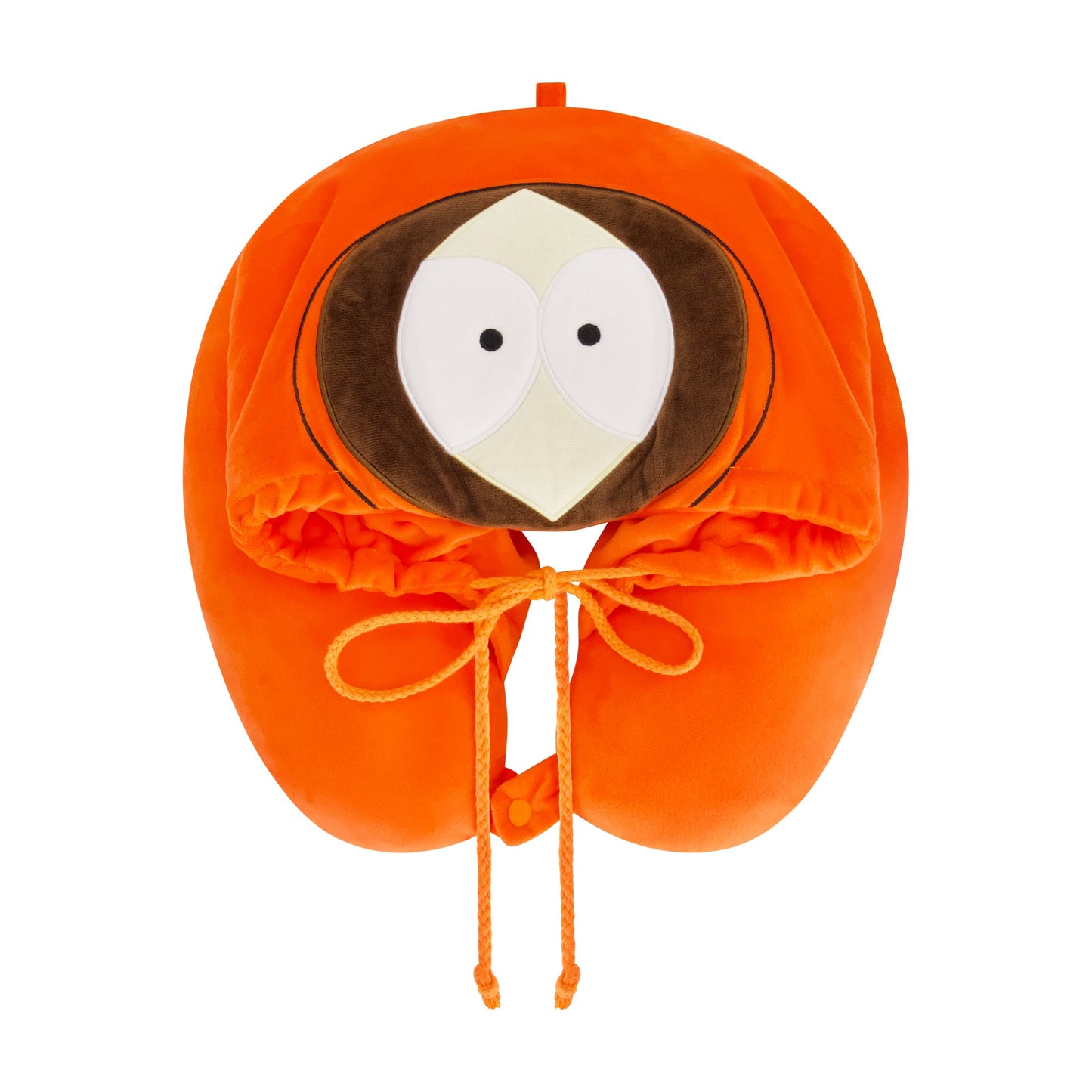 South Park Kenny Hooded Travel Neck Pillow front view
