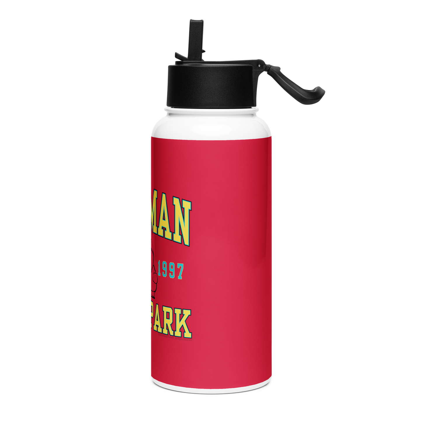 South Park Cartman Stainless Steel Water Bottle with a Straw Lid