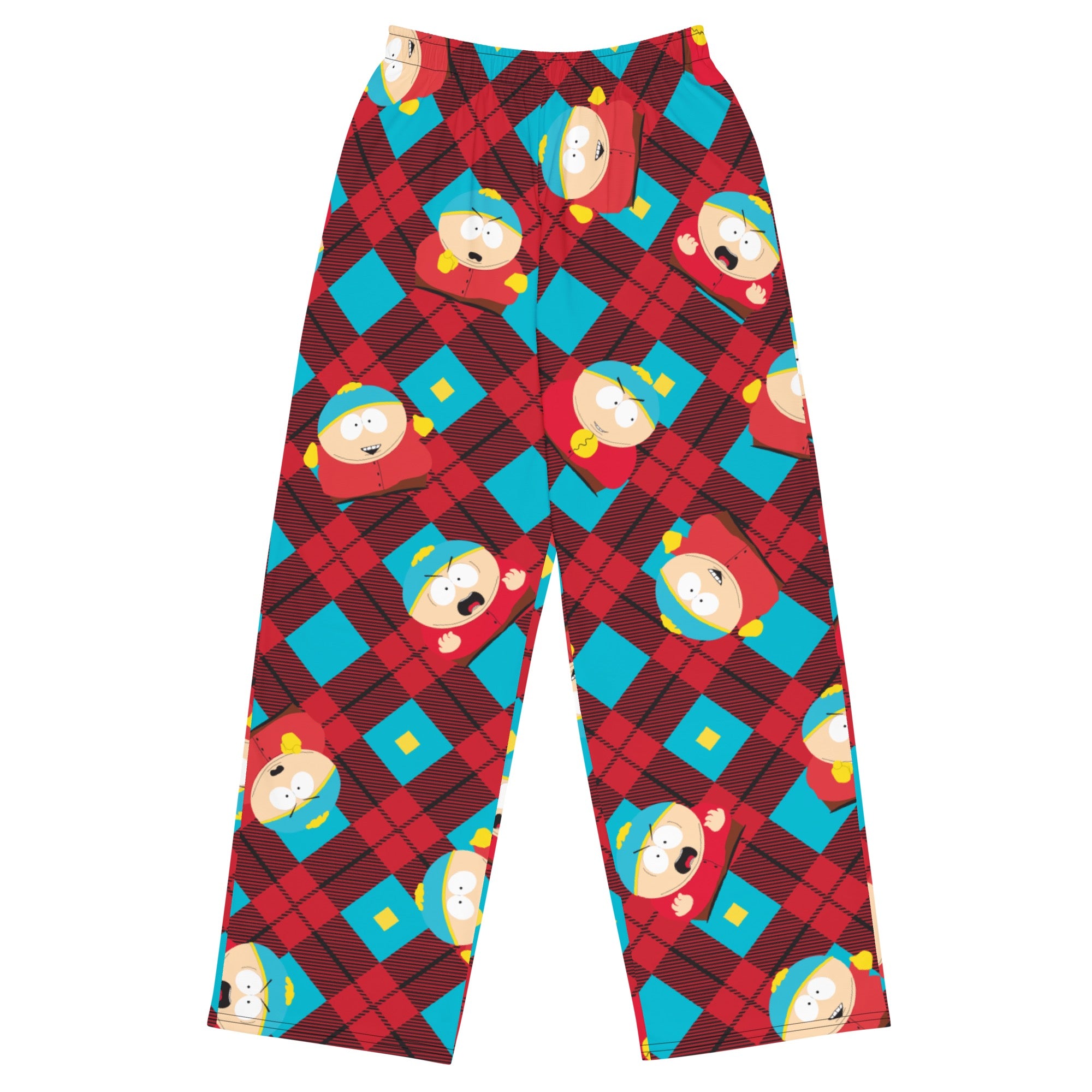 South Park Cartmain Plaid Pajama Pants