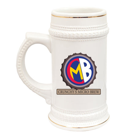 South Park Crunchy's Micro Brew Ceramic Beer Stein White
