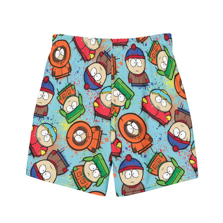 South Park Graffiti Boys Recycled Swim Trunks