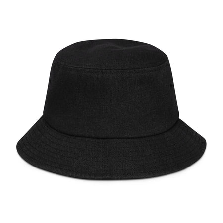 South Park Woke Is Dead Denim Embroidered Bucket Hat Black Denim