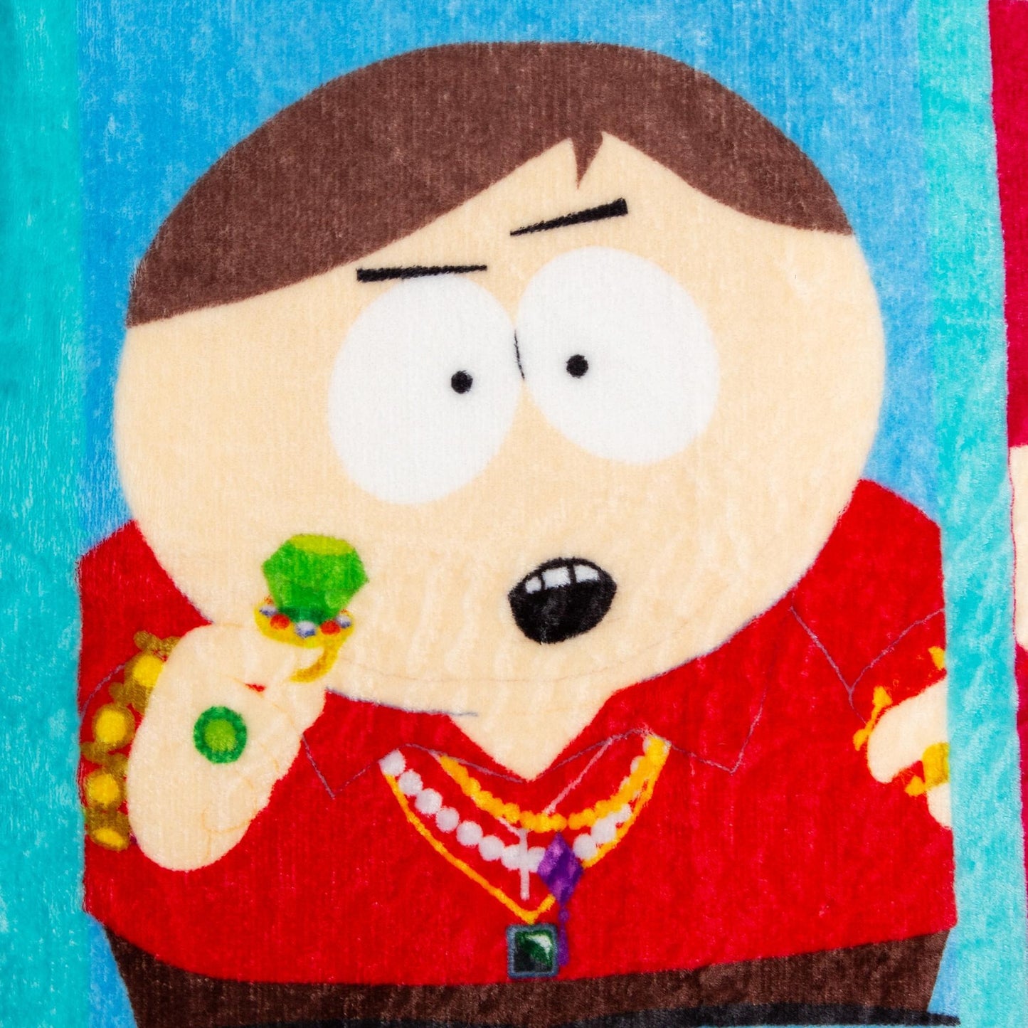 South Park Eric Cartman Raschel Throw Blanket | 45 x 60 Inches-2