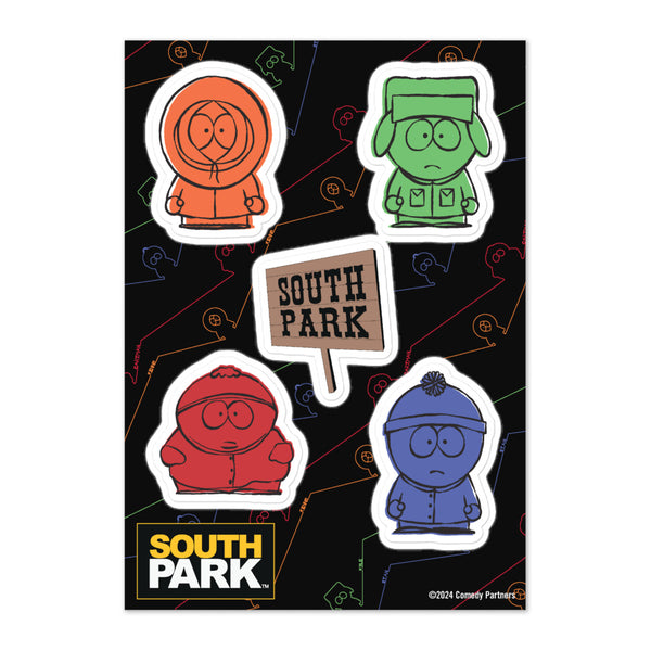 STICKERS AUTOCOLLANT 20CM X 15CM SOUTH PARK COMEDY CENTRAL