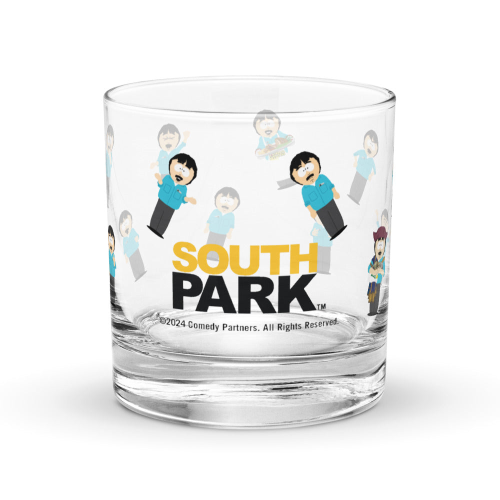 Randy Rocks Logo South Park Randy Rocks Glass