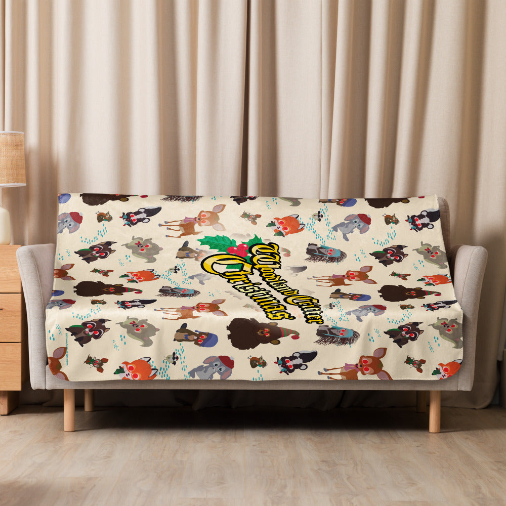 South Park Sherpa Blanket Woodland Critter