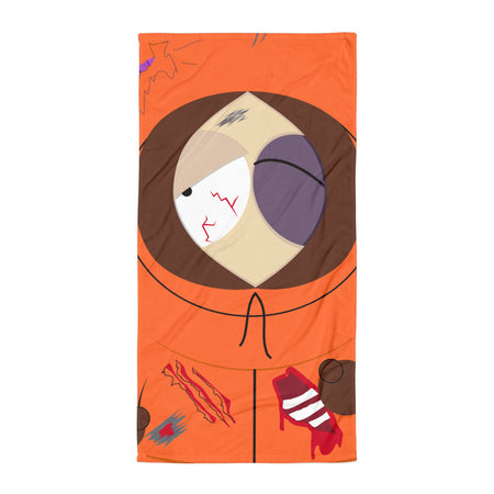 South Park Dead Kenny Beach Towel