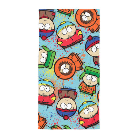 South Park Graffiti Boys Beach Towel