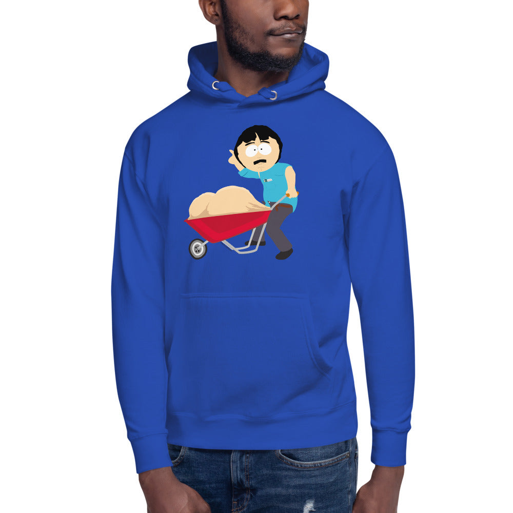 ニ*チ様 randy パーカー South Park Randy's Balls Wheelbarrow Unisex Hoodie