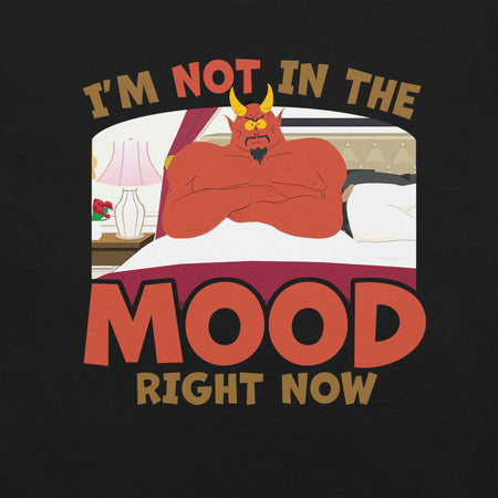 South Park Satan I'm Not In The Mood Unisex T-Shirt Black