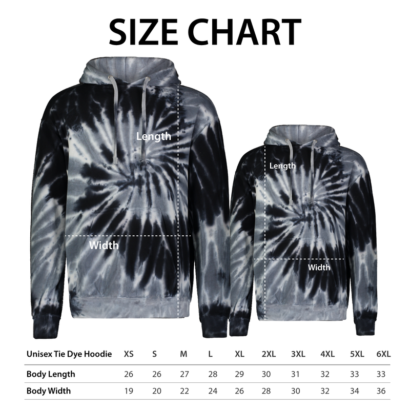 Port & Company Tie-Dye Pullover Hooded Sweatshirt, Product