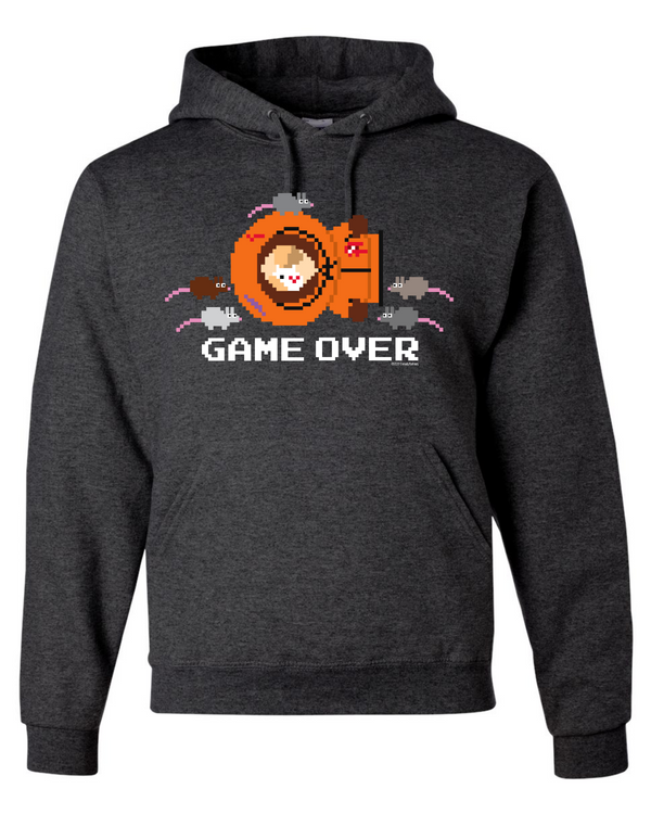 South Park Kenny Game Over Fleece Hooded Sweatshirt