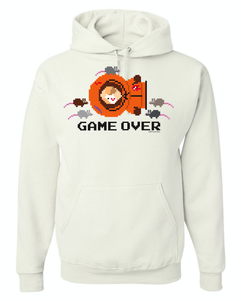 South Park Kenny Game Over Fleece Hooded Sweatshirt