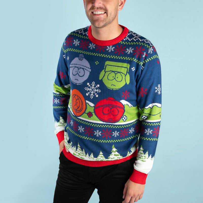 South Park Boys Ugly Holiday Sweater