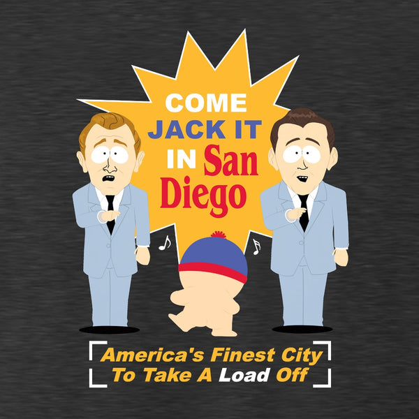 South Park Stan Jack It In San Diego Men's Tri-Blend T-Shirt