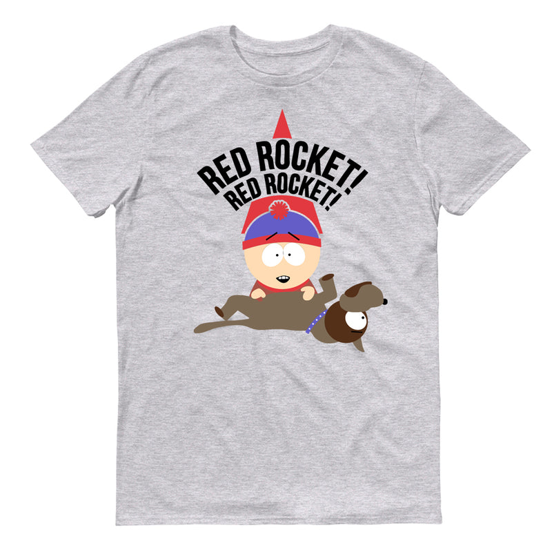 South Park Stan Red Rocket Adult Short Sleeve T-Shirt