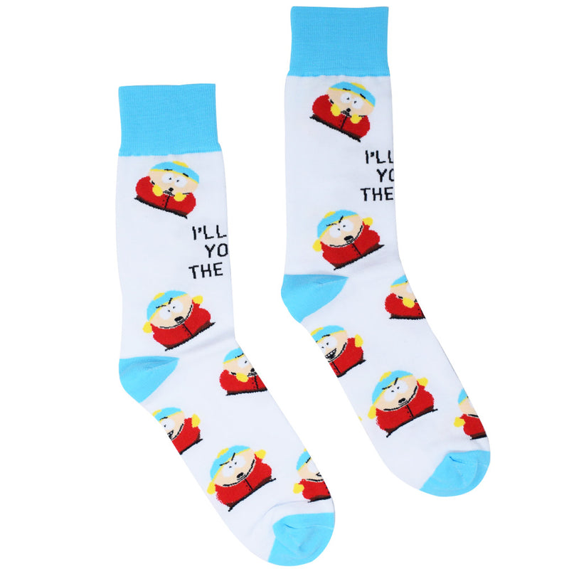 South Park Cartman Kick You in the Nuts Socks